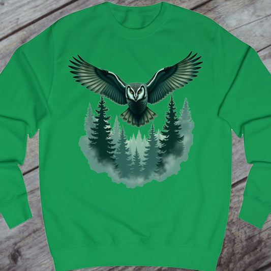 Mysterious owl sweatshirt