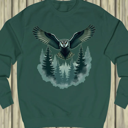 Mysterious owl sweatshirt