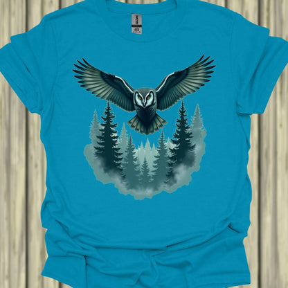 Mysterieuze Uil T‑Shirt