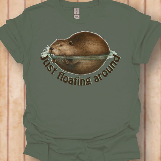 Just Floating T-shirt tijdloos