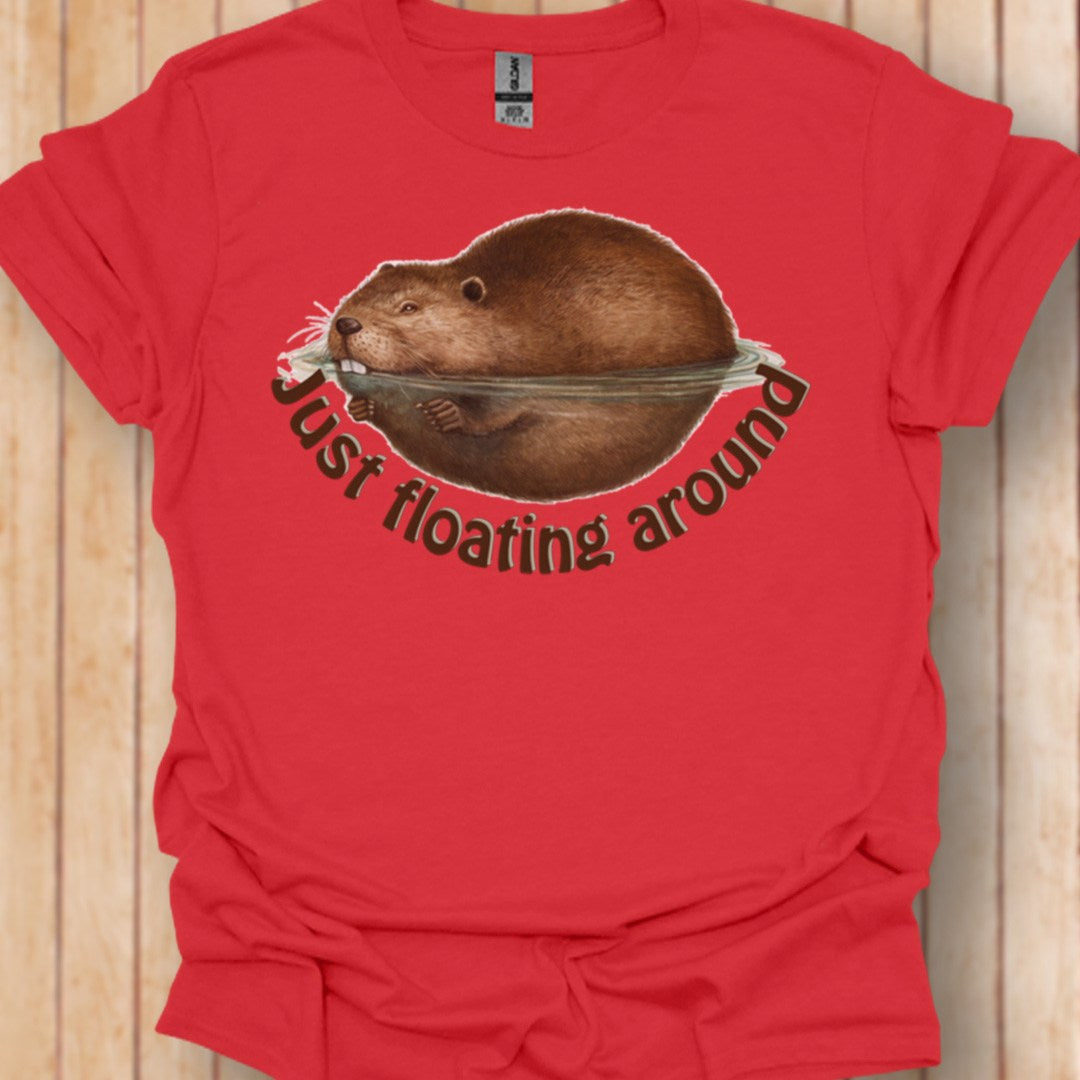Just Floating trendy T-shirt 