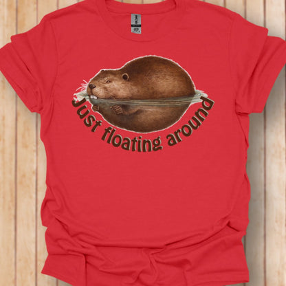 Just Floating trendy T-shirt 
