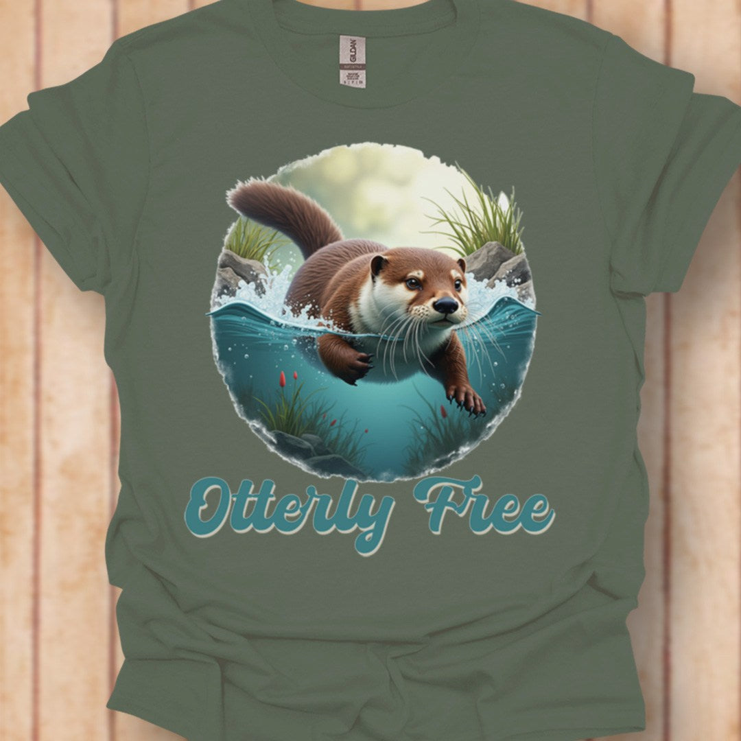 Otterly Free timeless T-shirt 