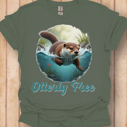 Otterly Free timeless T-shirt 