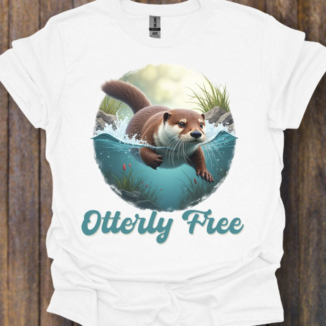 Otterly Free timeless T-shirt 