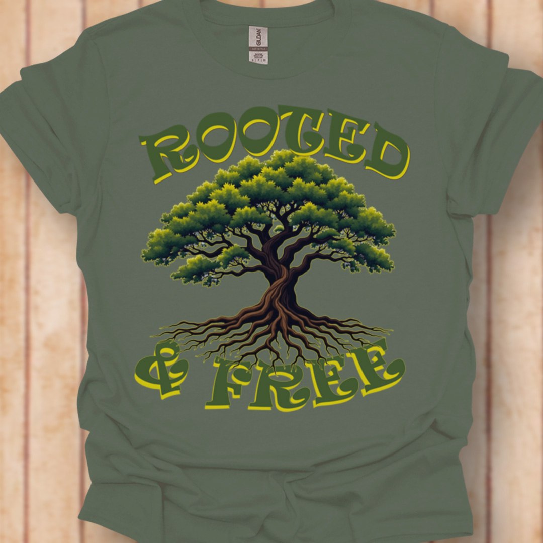 Rooted & Free timeless T-shirt 