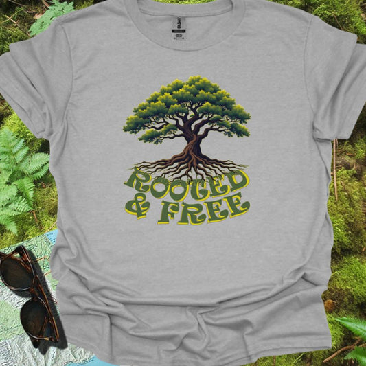 Rooted T-shirt tijdloos