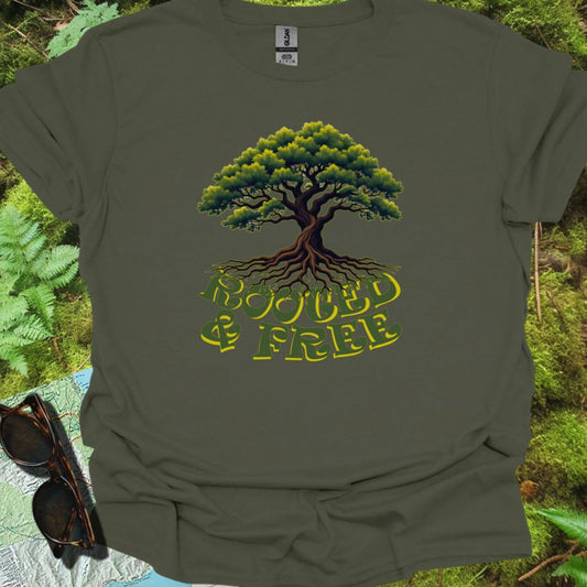 Rooted T-shirt tijdloos