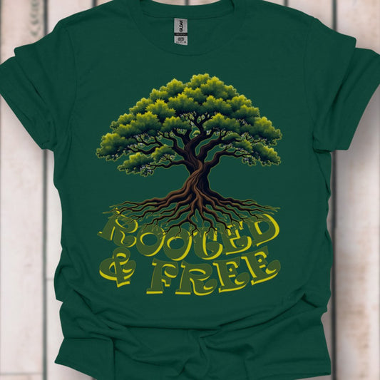 Rooted T-shirt tijdloos