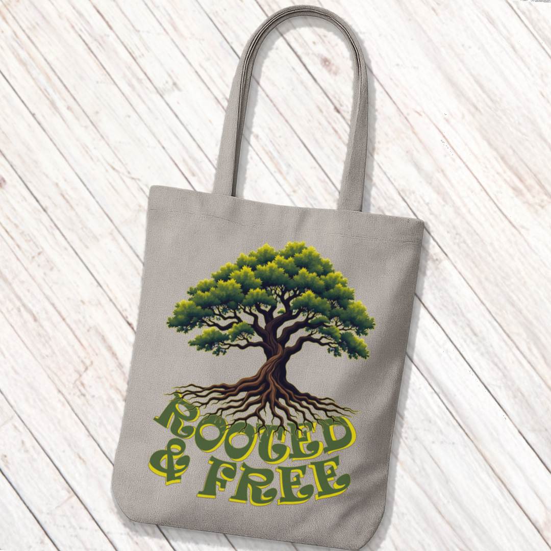 Tote Bag Rooted & Free