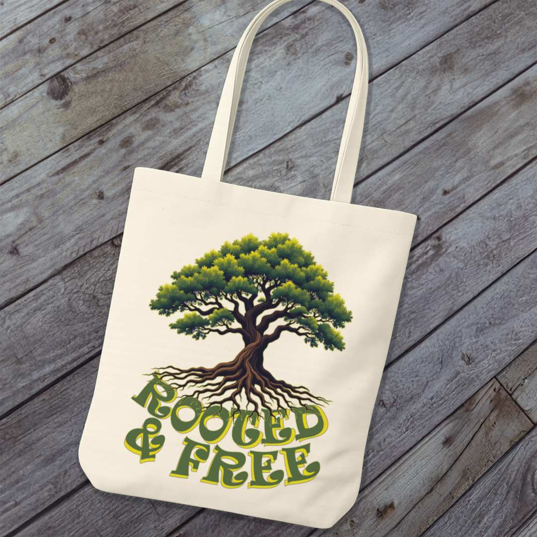Tote Bag Rooted & Free