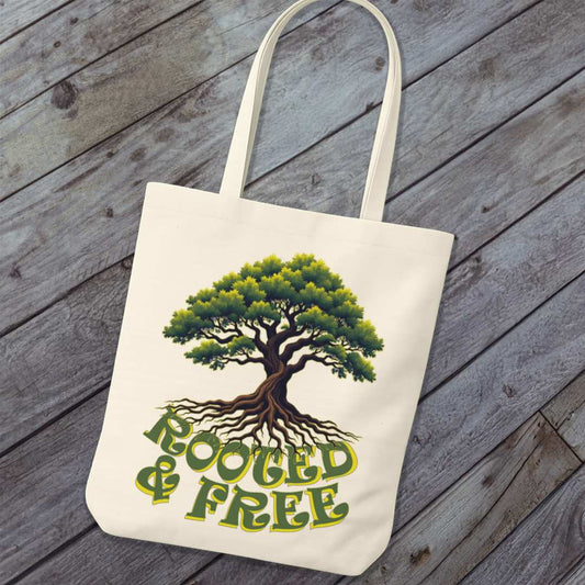 Tote Bag Rooted & Free