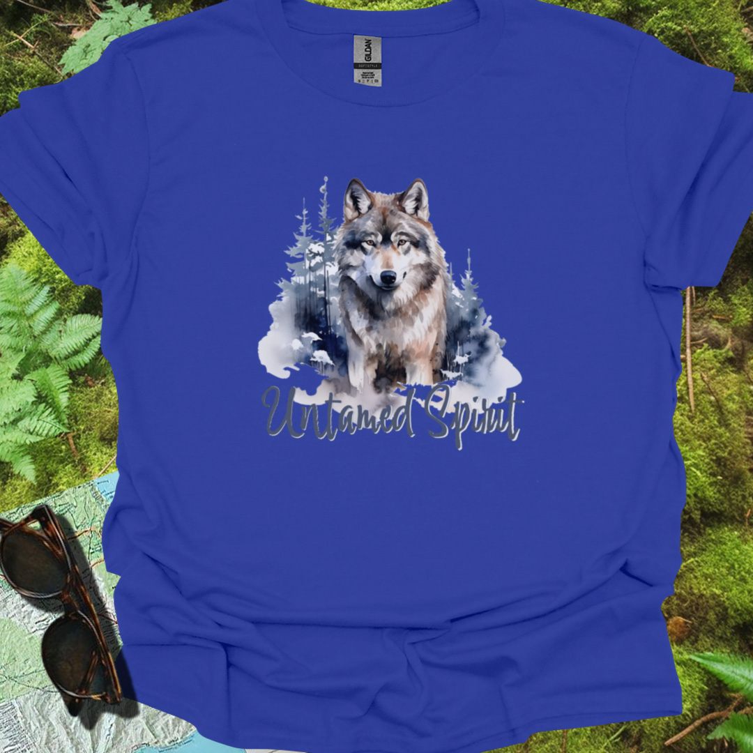 Untamed Spirit Wolf T-shirt trendy