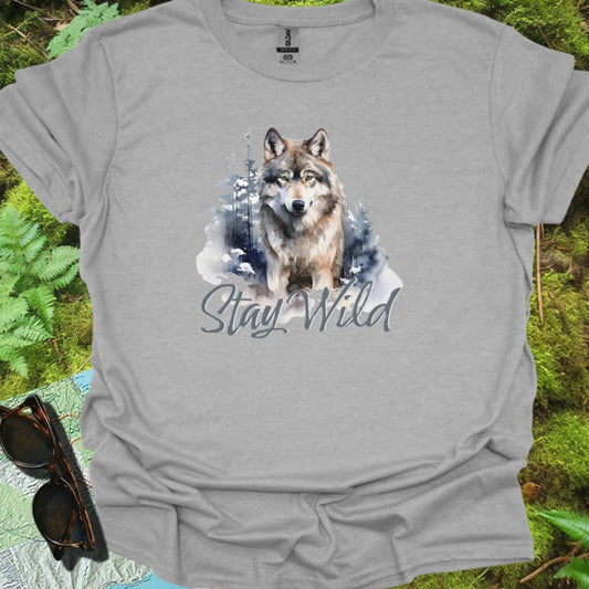 Stay Wild T-shirt tijdloos