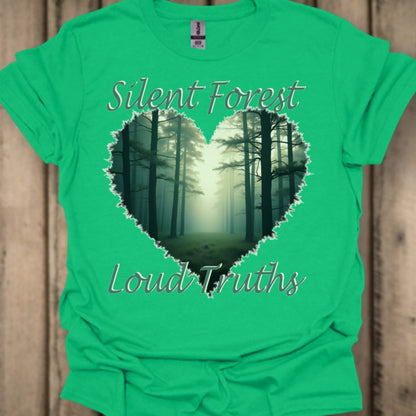 Silent Forest trendy T-shirt 