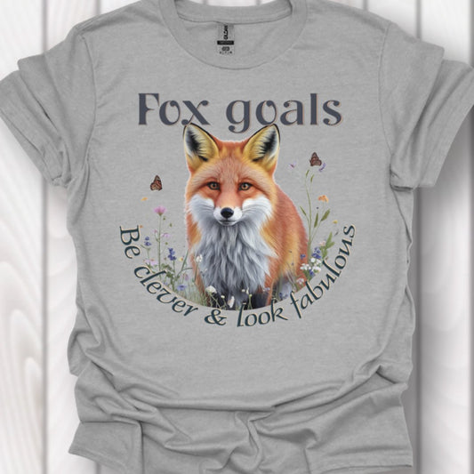 Fox Goals T-shirt tijdloos