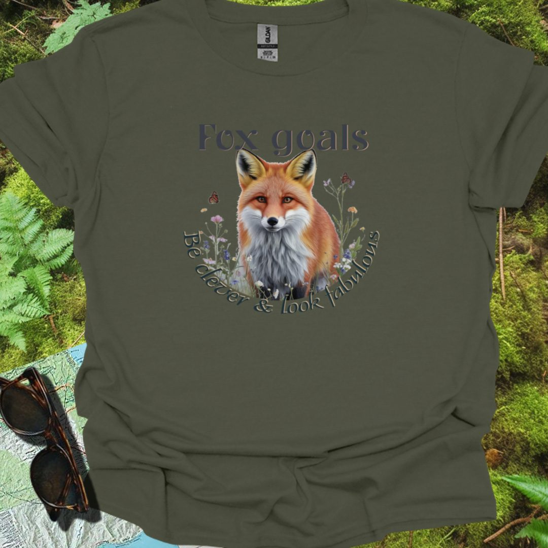 Fox Goals T-shirt tijdloos