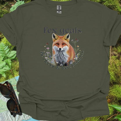 Fox Goals T-shirt tijdloos