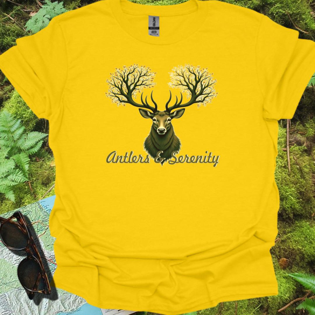 Antlers & Serenity T-shirt trendy