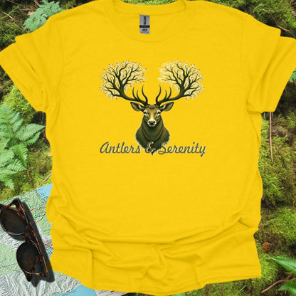 Antlers & Serenity T-shirt trendy