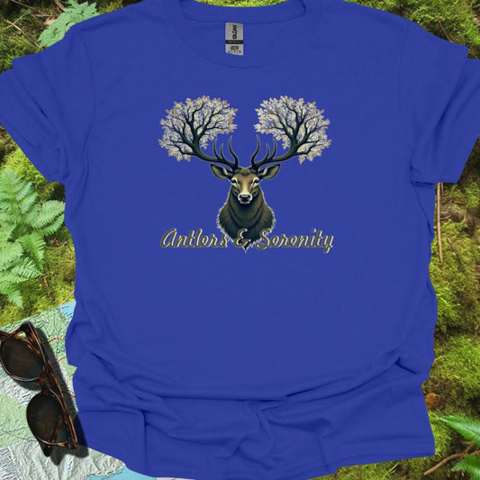 Antlers & Serenity T-shirt trendy