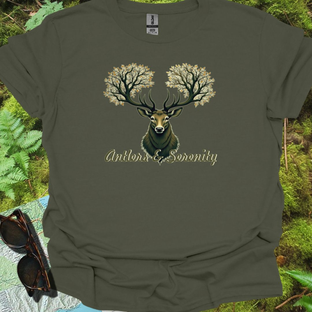 Antlers & Serenity T-shirt tijdloos