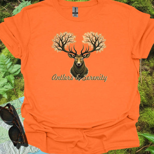 Antlers & Serenity T-shirt trendy