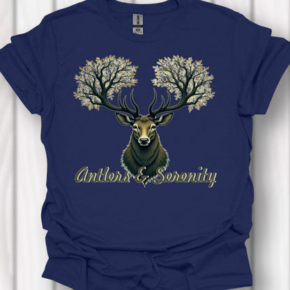 Antlers & Serenity T-shirt intemporel