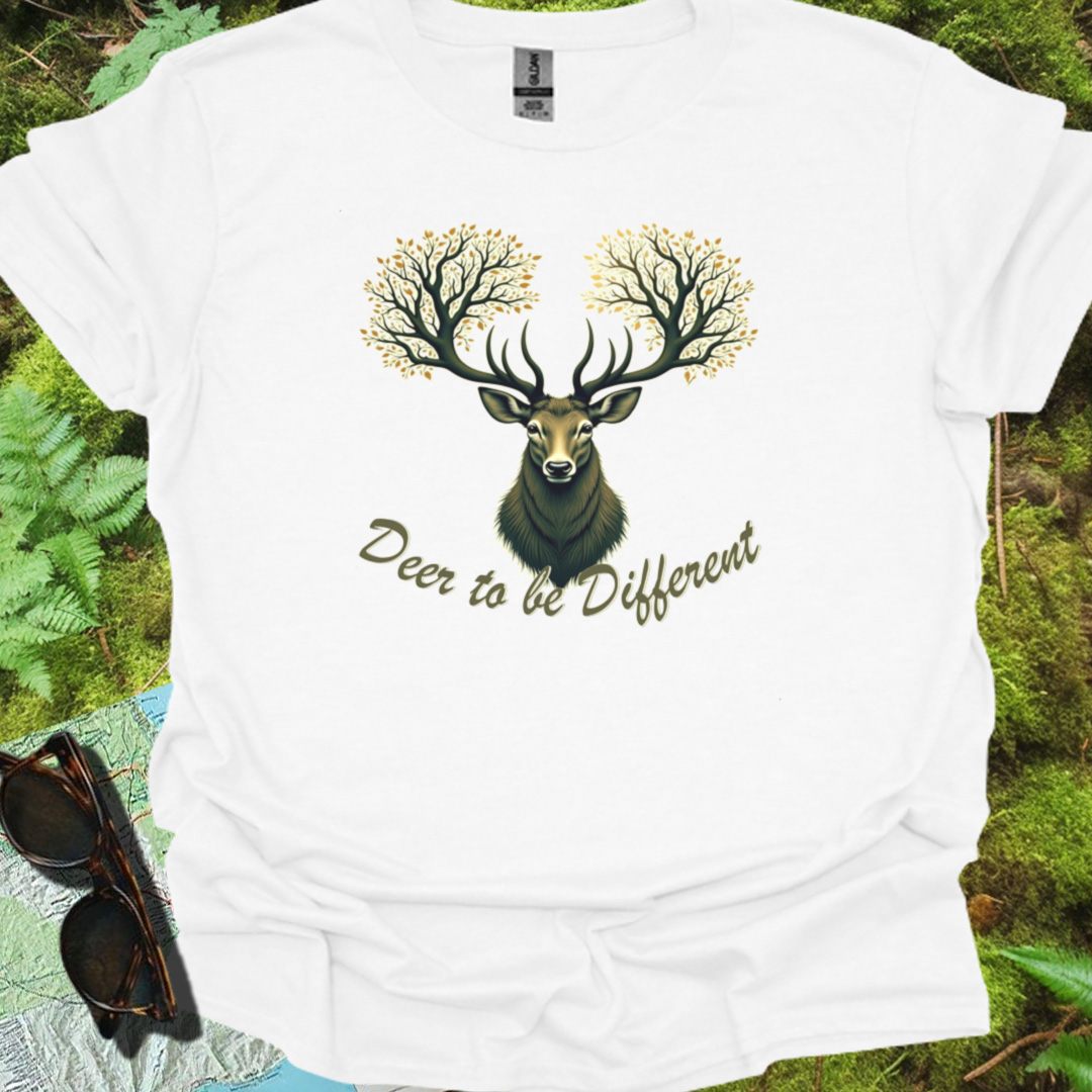 Deer to be Different T-shirt tijdloos
