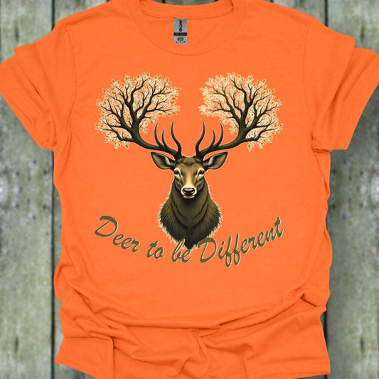 Deer to be Different T-shirt tendance