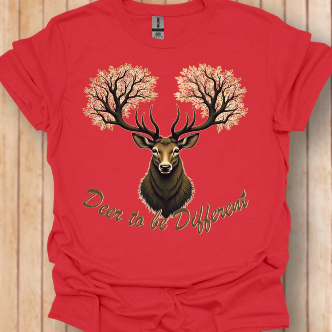 Deer to be Different T-shirt tendance