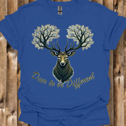 Deer to be Different T-shirt tendance
