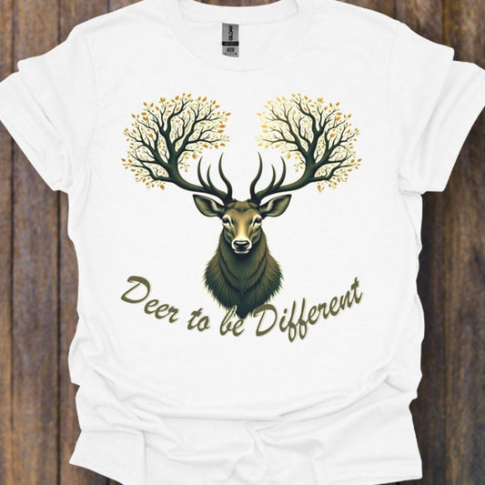 Deer to be Different T-shirt tijdloos