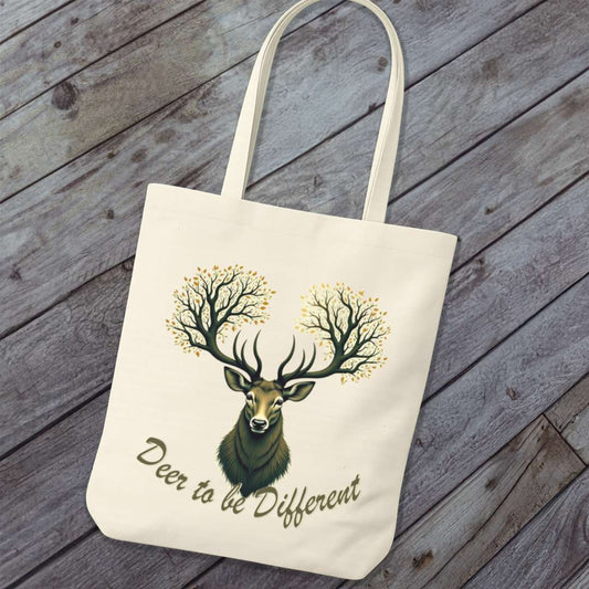 Tote Bag Deer to be Different