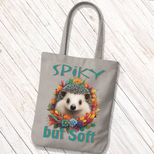 Tote Bag Spiky but Soft