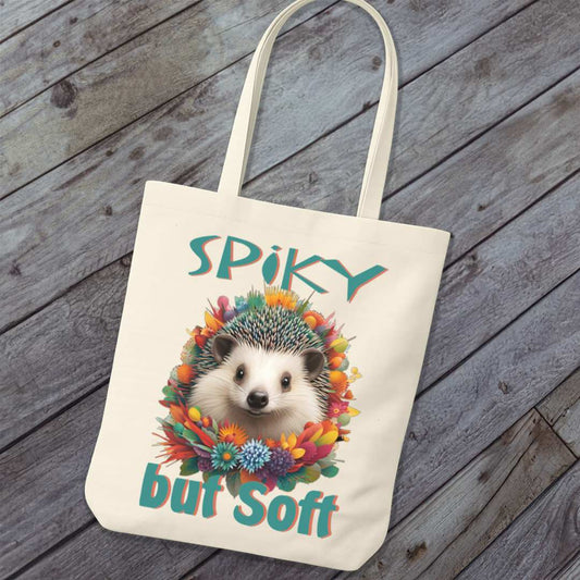Tote Bag Spiky but Soft