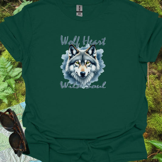 Wolf Heart Wild Soul T-shirt tijdloos