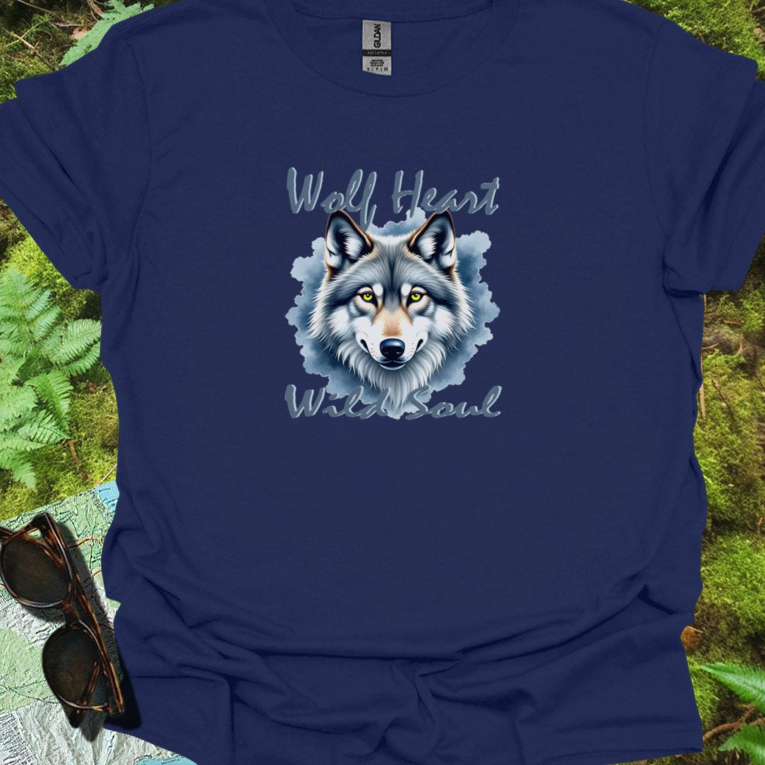 Wolf Heart Wild Soul T-shirt tijdloos