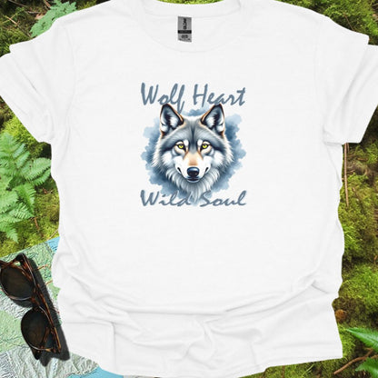 Wolf Heart Wild Soul T-shirt tijdloos