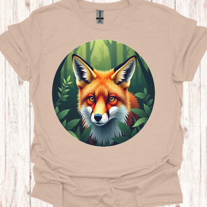 Vos in Cirkel T‑Shirt