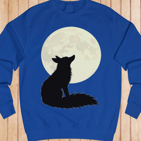 Vos bij volle maan sweatshirt