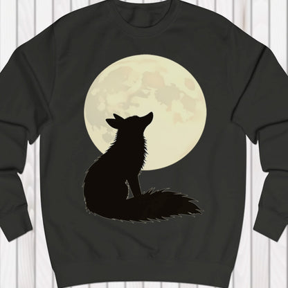Vos bij volle maan sweatshirt