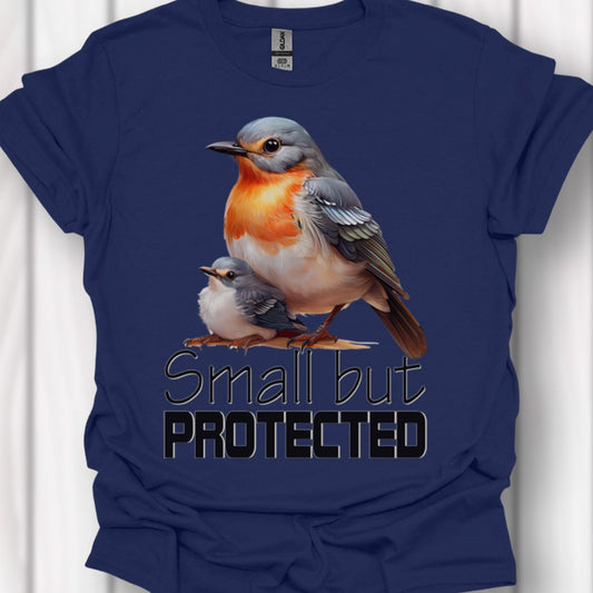 Small but Protected T-shirt tijdloos