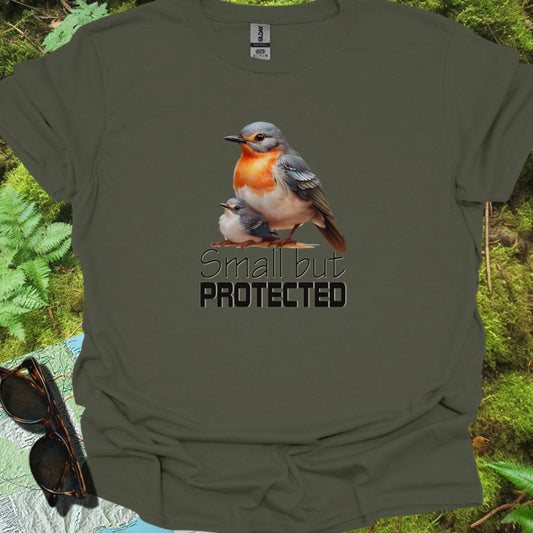 Small but Protected T-shirt tijdloos