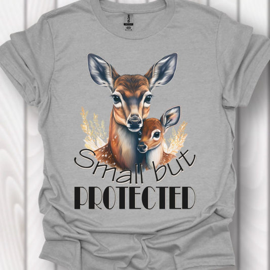Small but Protected Hert T-shirt tijdloos