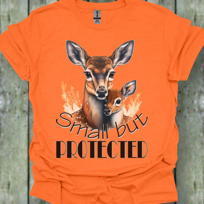 Small but Protected Hert trendy T-shirt 