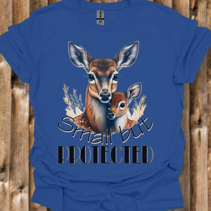 Small but Protected Hert trendy T-shirt 