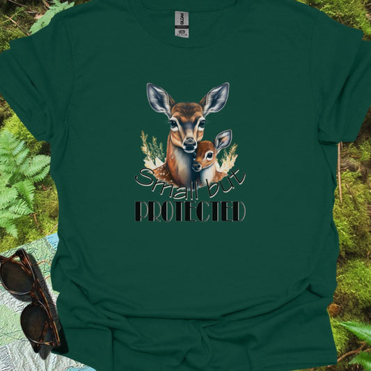 Small but Protected Hert T-shirt tijdloos