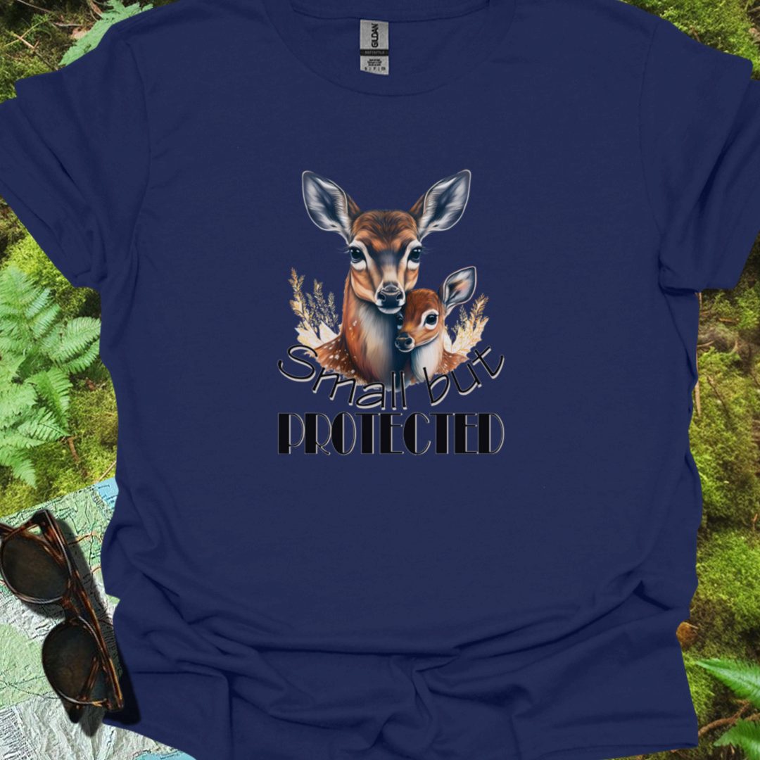 Small but Protected Hert T-shirt tijdloos