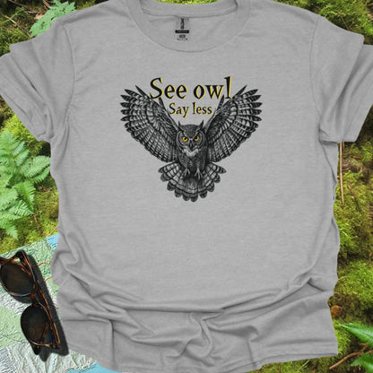 See Owl T-shirt tijdloos